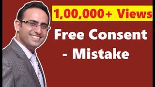 Introduction to Free ConsentMistake  Mercantile Law Lectures for CACSCMA [upl. by Aloiv]