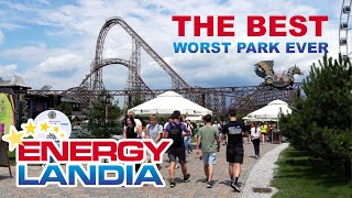 Energylandia Review  An Extravagant Disaster  Zator Poland Amusement Park [upl. by Aem]