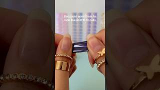 I HATE my teacher so MUCH 😭 nailart nails nailtutorial gelnails acrylicnails manicure mani [upl. by Rasecoiluj512]