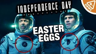 INDEPENDENCE DAY RESURGENCE Trailer Easter Eggs Nerdist News w Jessica Chobot [upl. by Weinreb511]