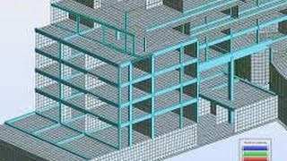 formation robot modélisation et étude statique dun bâtiment partie1 [upl. by Vallery]