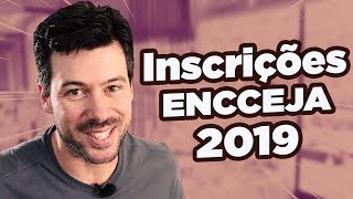 Inscrições Encceja 2019 [upl. by Ijok]