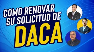 Cómo Renovar Tu Solicitud de DACA  Elegibilidad y Requisitos [upl. by Abie]