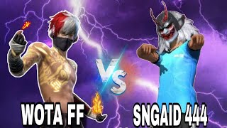 Wota ff vs Sngaid444 old legend and new legendary player let’s see  Best player in Meghalaya 😮 [upl. by Elisabet259]