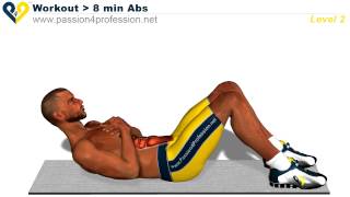 Abdominales en 8 Minutos Nivel 2 [upl. by Arbmik]