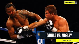 FULL FIGHT  Canelo Alvarez vs Shane Mosley DAZN REWIND [upl. by Hnamik]