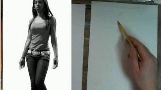 Interactive Figure Drawing Class How to Draw a Female Model [upl. by Raddatz]