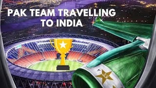 Pak Team Travelling to India For World Cup 2023  ICC Mens Cricket WorldCup 2023🇵🇰 worldcup2023 [upl. by Annoif]