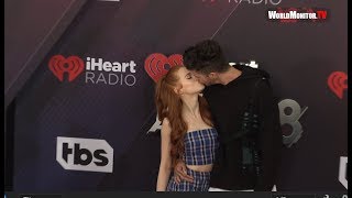 Madelaine Petsch Travis Mills arrive at 2018 iHeartRadio Music Awards [upl. by Zinn]