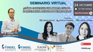 Cómo construir una marca ciudad participativa desde los territorios seminariovirtual [upl. by Lada]