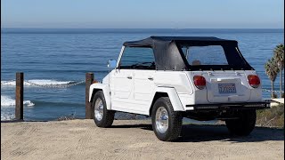 SOLD Nicely restored allelectric 1973 VW Thing [upl. by Hamburger]