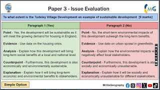 AQA Geography GCSE Paper 3  Prerelease 2024 9 Marker  Level 3 Model Answer [upl. by Lirba]