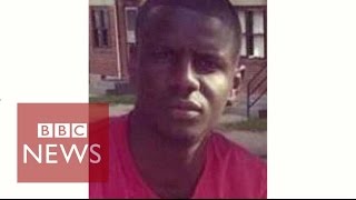 Freddie Gray Baltimore police to face criminal charges  BBC News [upl. by Naryk]