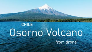 Osorno VOLCANO one of most ACTIVE in CHILE by drone  2020 [upl. by Calandra]