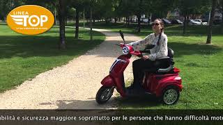 Scooter Sirio 3 ruote  Linea Top [upl. by Ruperta]