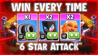 Builder Hall 6 Attack Strategy 2024  Best Bh6 Attack Strategy Clash of Clans [upl. by Mayhs]