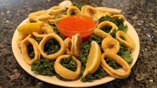 Fried Calamari Recipe [upl. by Etak]