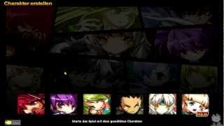 Lets Test Elsword Gameplay 1 DeutschFullHD  Die Charaktere [upl. by Bernelle]