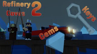 Fishing Tutorial  Rare Items Refinery caves 2 [upl. by Flss]