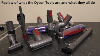 What are all the Dyson tools called and what do they do [upl. by Asillam]