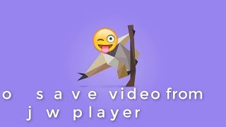 How To Save Video From JWplayer [upl. by Hamal]