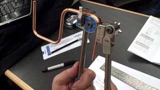 Copper tube bending bend 2 [upl. by Epilef33]