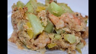 Mirliton and Shrimp Dressing Cajun Southern Dressing [upl. by Ittocs912]