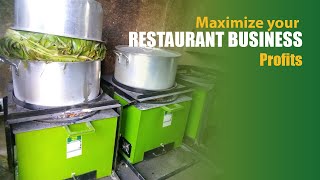 ECO PULLER STOVE  The ultimate solution for restaurants and small institutions [upl. by Gilmer553]