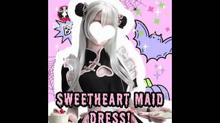 🎀PASTEL GOTH Dress✨fashion anime altfashion cosplay maid kawaii style japan halloween [upl. by Ivy]