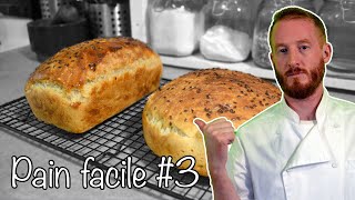 PAIN 😍 Sans PÉTRISSAGE Sans FAÇONNAGE 😱 FACILE et INRATABLE 🍞🥖 [upl. by Bruner]