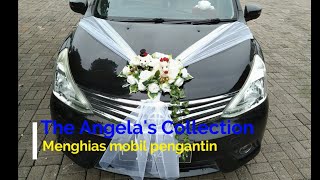 Dekorasi mobil pengantin 1  wedding car decoration [upl. by Eilrebma]