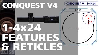 Conquest V4 14x24 Features and Reticles [upl. by Acinoev523]