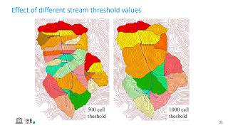 Stream and catchment delineation with GIS theory [upl. by Aneehsak740]