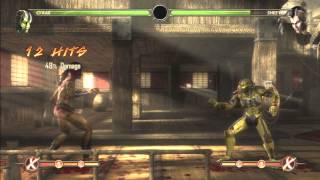 MK9Biggest Meterless Combos For Every Character [upl. by Ahseka]