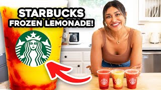 Zero Sugar Starbucks Frozen Refreshers at Home [upl. by Ambrosius]