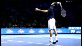 Roger Federer vs Rafael Nadal  ATP London 2011 Highlights Set 1 [upl. by Bumgardner]