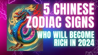 Luckiest Chinese Animal Zodiac Signs in 2024 [upl. by Oguh]