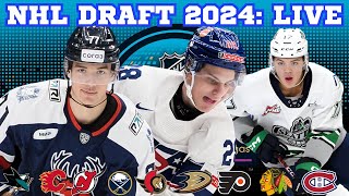 NHL DRAFT 2024 LIVE STREAM [upl. by Marris501]