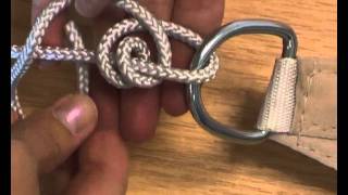 How to tie a tautline hitch primrose Tutorial [upl. by Voletta]