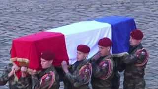 Hommage aux deux soldats tués en Centrafrique [upl. by Leinaj]