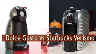 Dolce Gusto vs Starbucks Verismo  Review and Comparison [upl. by Annmaria]