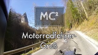 Motorradfahrer  Gruß [upl. by Kapor]