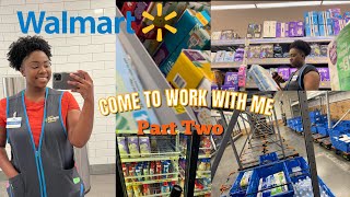 DAY IN THE LIFE WALMART PERSONAL SHOPPER 2022 PART 2 walmart [upl. by Elwyn]