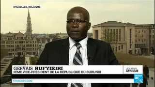 Crise au Burundi  Le 2ème viceprésident Gervais Rufyikiri rejoint les quotanti Nkurunzizaquot [upl. by Wengert482]