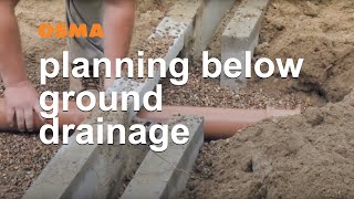 Planning your foul water and below ground drainage system  OsmaDrain [upl. by Gen]