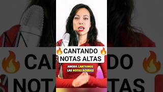 Como cantar notas altas sin forzar la garganta Ejercicios para cantar notas agudas tipsdecanto [upl. by Endor]