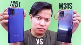 Samsung M51 Unboxing amp Comparison with Samsung M31s  Smart Choice 🤔🤔 [upl. by Lynnett]