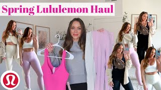 Spring Lululemon Haul [upl. by Les950]