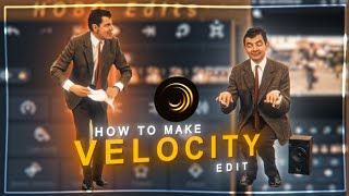 Full velocity edit tutorial on alight motion [upl. by Zales]