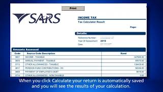 SARS eFiling  How to submit your ITR12 [upl. by Pedroza608]